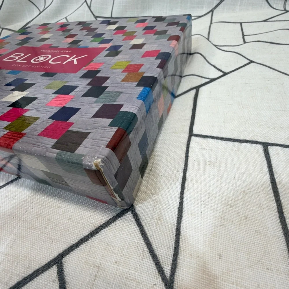 Missouri Star Quilt Co BLOCK Box‎ Set 6 Magazines Multicolor Quilt Patterns Tips